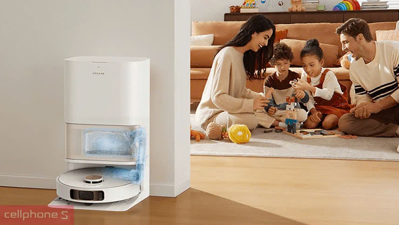 Dreame L10S Pro Ultra Heat với lực hút mạnh mẽ