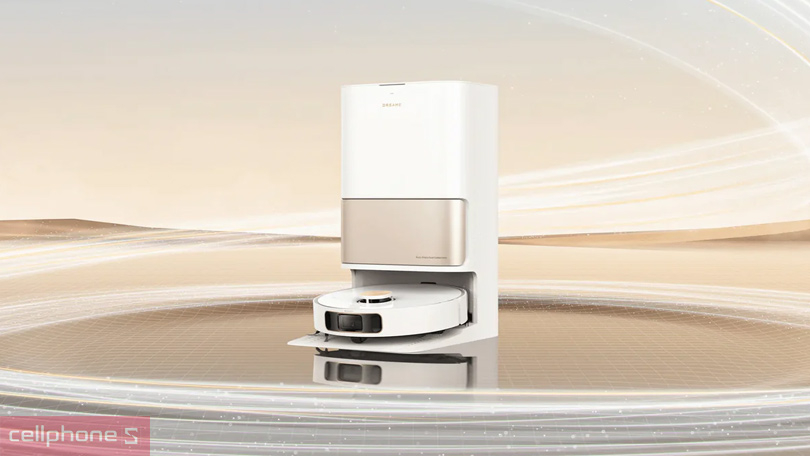 Robot hút bụi Dreame L10s Pro Ultra Heat – Lực hút mạnh mẽ, tự động đổ rác