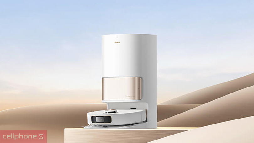 Robot hút bụi Dreame L10s Pro Ultra Heat – Lực hút mạnh mẽ, tự động đổ rác