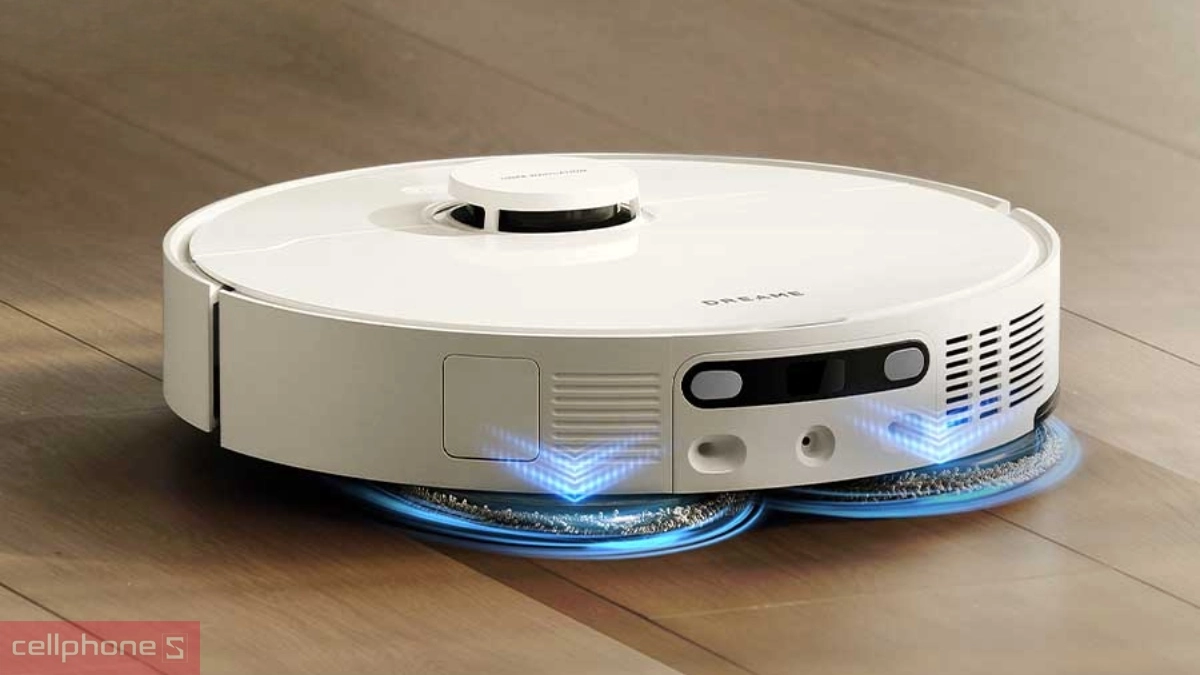 Khả năng hỗ trợ giám sát, quản lý thông minh qua app của robot hút bụi Dreame L10S Ultra Gen 3.0