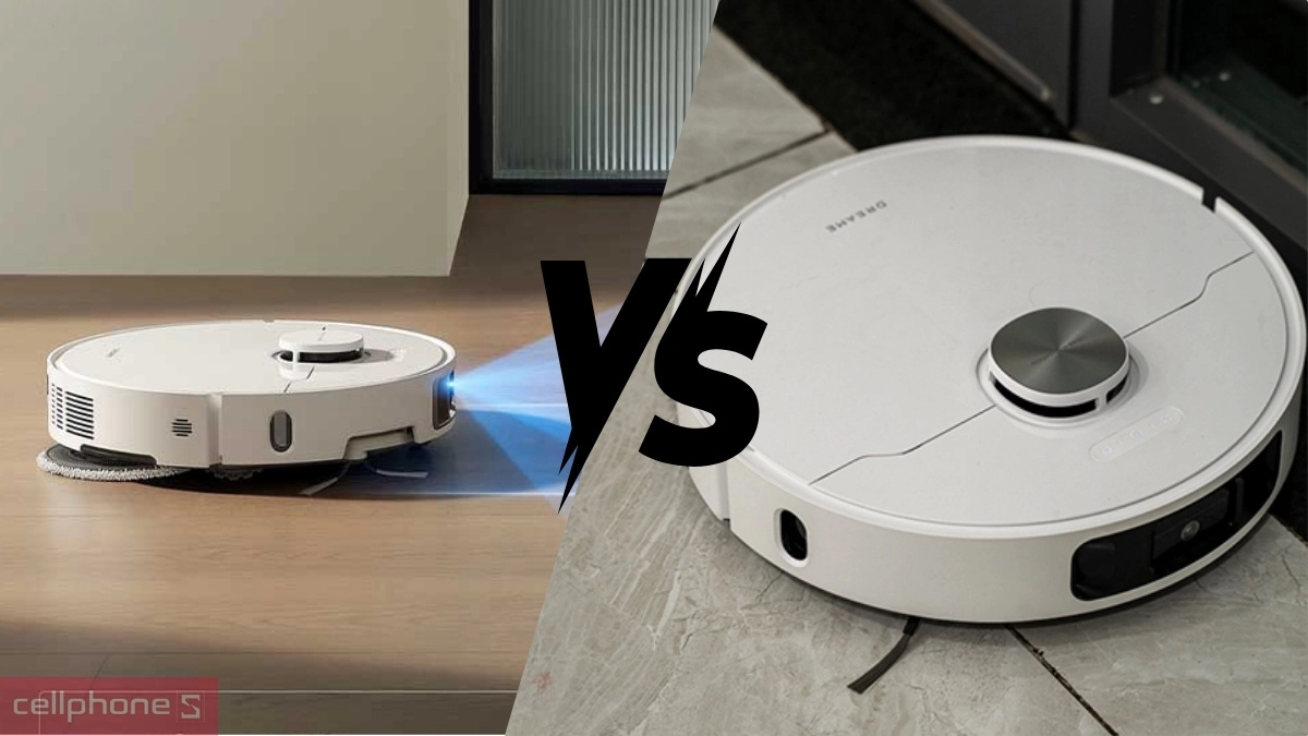 So sánh robot hút bụi Dreame L10S Ultra Gen 3.0 với Dreame L10S Ultra Gen 2.0