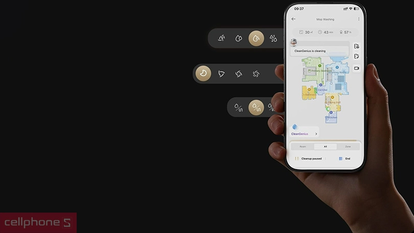 Hướng dẫn kết nối robot hút bụi Dreame L40S Ultra với app