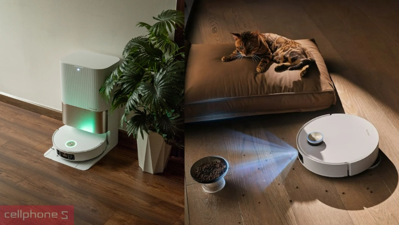 Camera robot hút bụi Dreame X50 Track