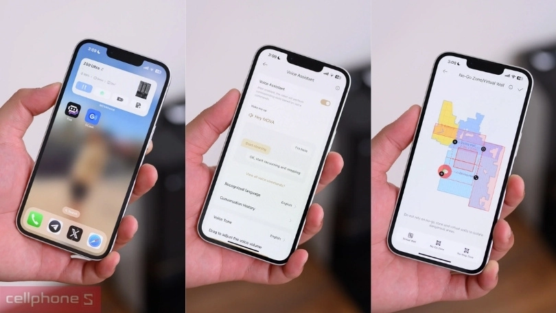 Hướng dẫn bật điều khiển bằng giọng nói cho Mova Z50 Ultra