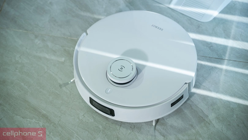Robot hút bụi lau nhà Ecovacs Deebot T10 Omni - Thiết kế hiện đại, hút bụi thông minh