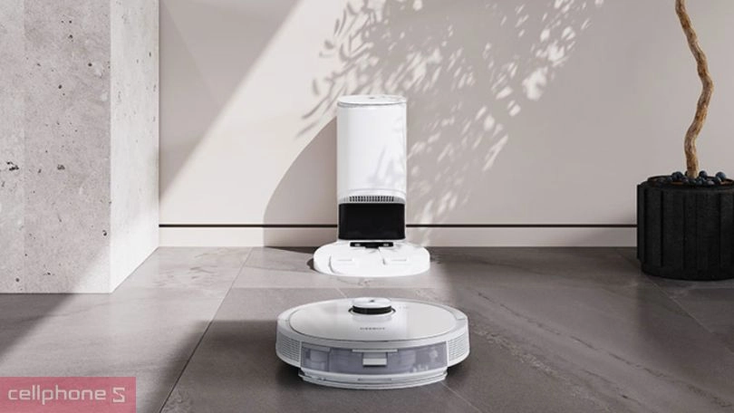Dock sạc xả rác tự động robot hút bụi Ecovacs Deebot N8/N10/T9