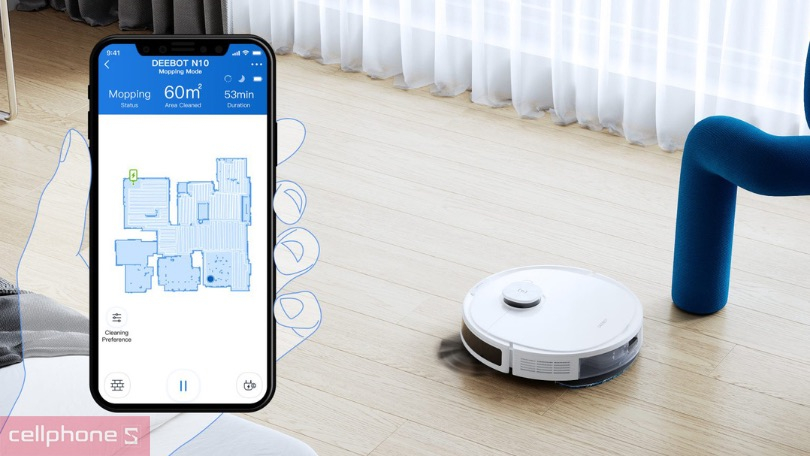 Điều khiển trực tiếp trên điện thoại