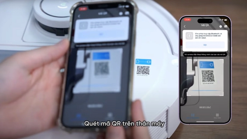 Hướng dẫn sử dụng robot hút bụi Ecovacs Deebot T20 Omni chi tiết