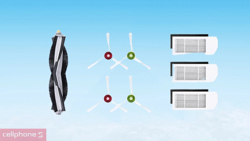 Hộp phụ kiện robot hút bụi Ecovacs Deebot T10 - Thiết kế chuyên dụng, hiệu suất cao hơn