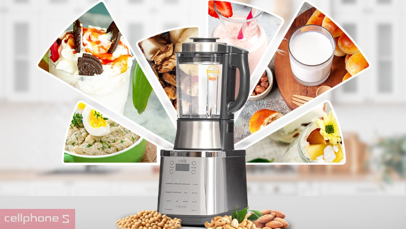 Chọn máy xay sữa hạt Unie theo tính năng
