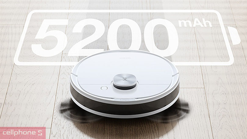 Robot hút bụi lau nhà Ecovacs Deebot N10 Plus - Làm sạch tối ưu với đa dạng công nghệ tiên tiến
