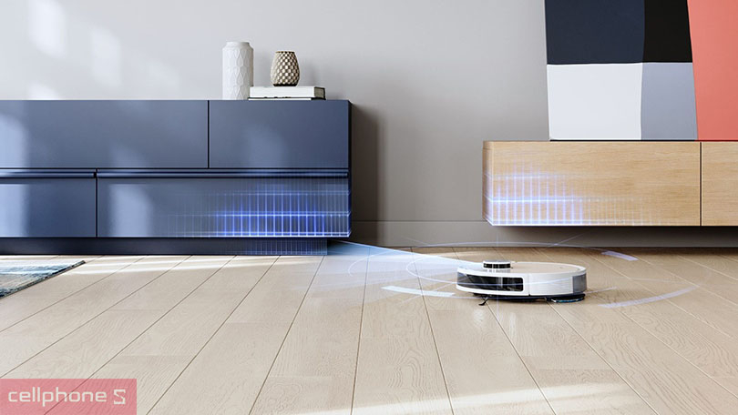 Robot hút bụi lau nhà Ecovacs Deebot N10 Plus - Làm sạch tối ưu với đa dạng công nghệ tiên tiến
