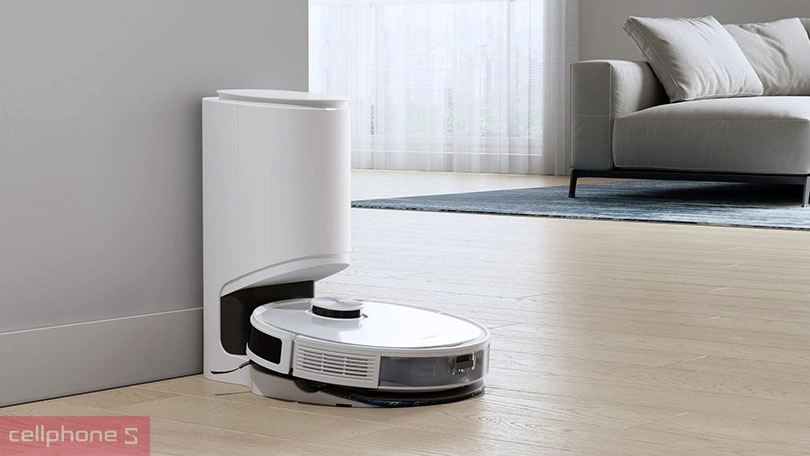 Phong cách thiết kế thon gọn với gam màu trắng thanh lịch