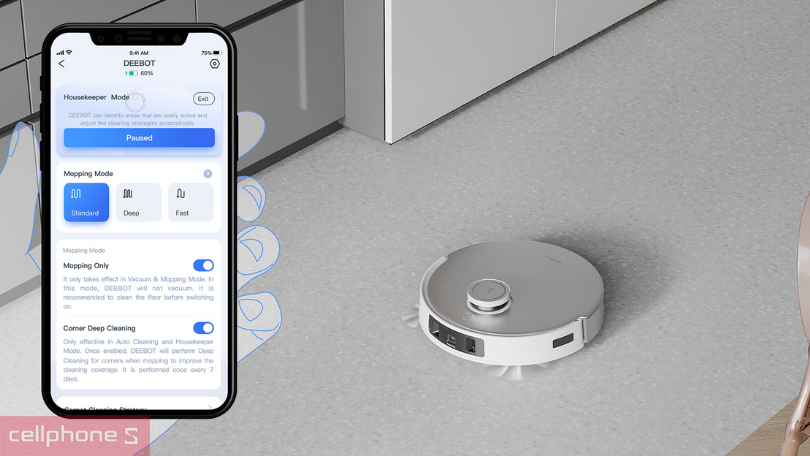 Robot hút bụi Ecovacs Deebot T20E OMNI - Giải pháp dọn dẹp toàn diện, siêu thông minh