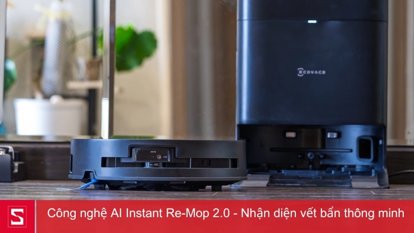 Robot hút bụi Ecovacs T80 Omni – Tự động hóa làm sạch, không lo bụi bẩn