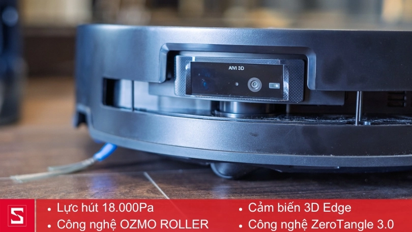 Khả năng làm sạch của robot hút bụi Ecovacs Deebot T80 Omni