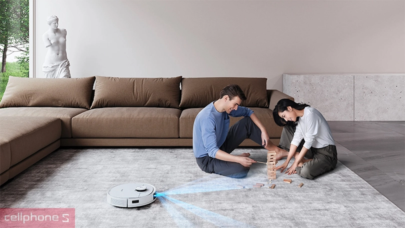 Hoạt động liên tục đến 175 phút với ngăn chứa bụi 420ml