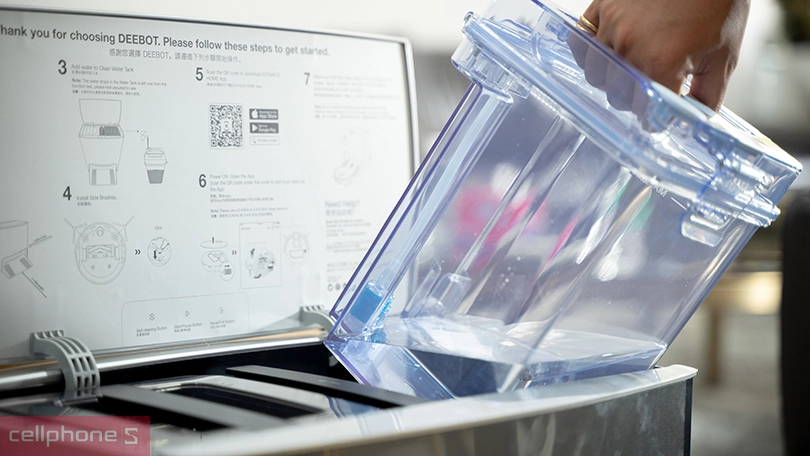 Tự động cấp nước với dung tích bình chứa lớn