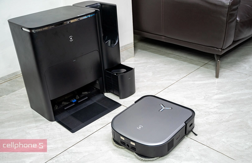 Robot hút bụi Ecovacs X2 Combo - Làm sạch nhà cửa nhanh chóng, hiệu quả