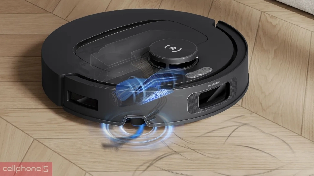 Chổi chính Cyclone 3 lớp, gia tăng sức mạnh