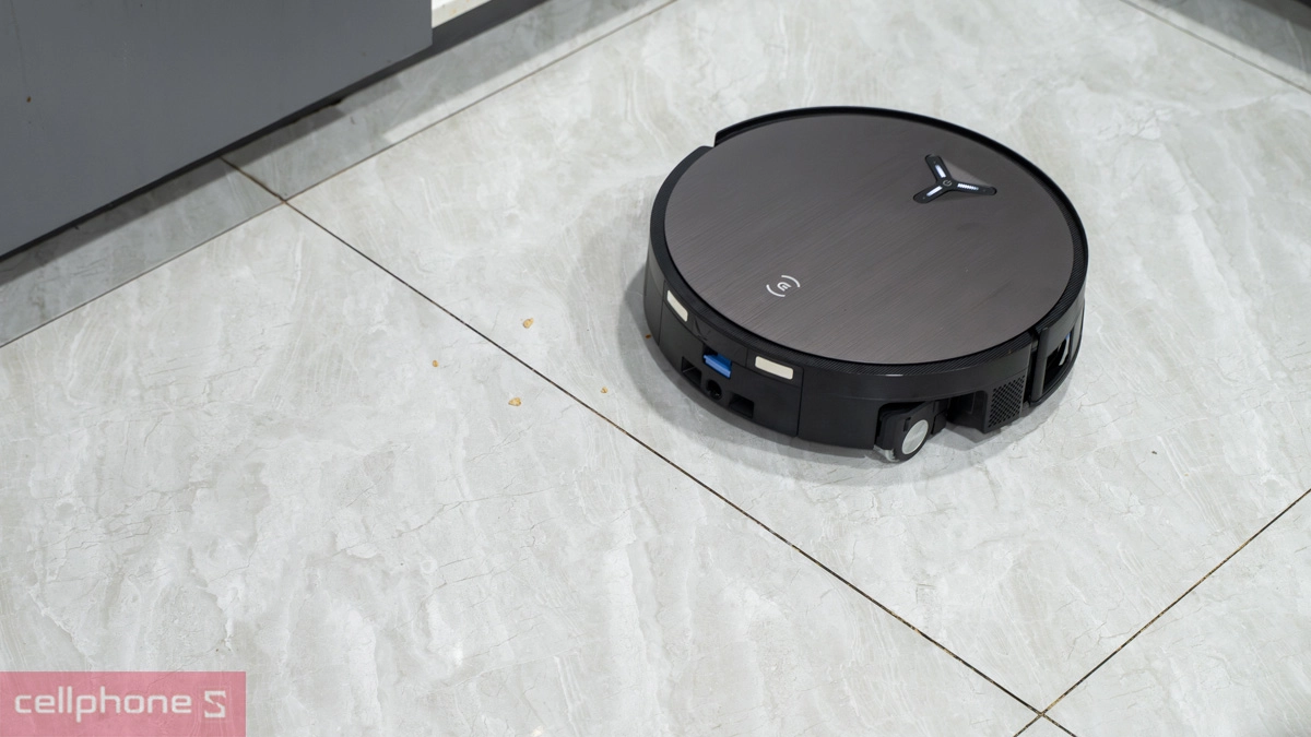 Robot hút bụi Ecovacs X11 Omni Cyclone được tích hợp viên pin 6.400mAh