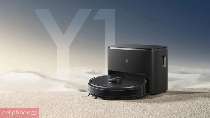 Robot hút bụi lau nhà Ecovacs Y1 Pro - Làm sạch hiệu quả và tránh vật cản thông minh