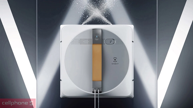 Công nghệ lau rửa của robot lau kính Ecovacs Winbot W1 Pro