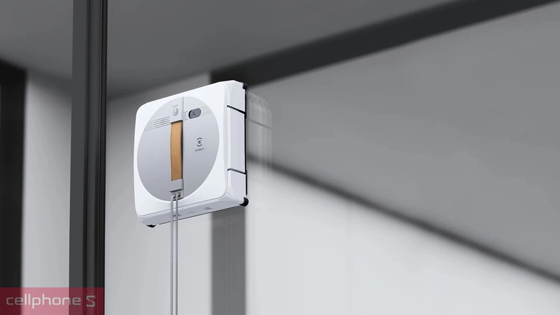 Khả năng bám dính và leo bề mặt của robot lau kính Ecovacs Winbot W1 Pro
