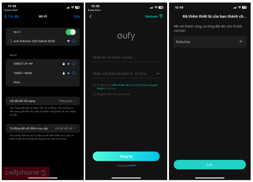 Hướng dẫn chi tiết cách sử dụng robot hút bụi lau nhà Eufy Robovac G20 Hybrid