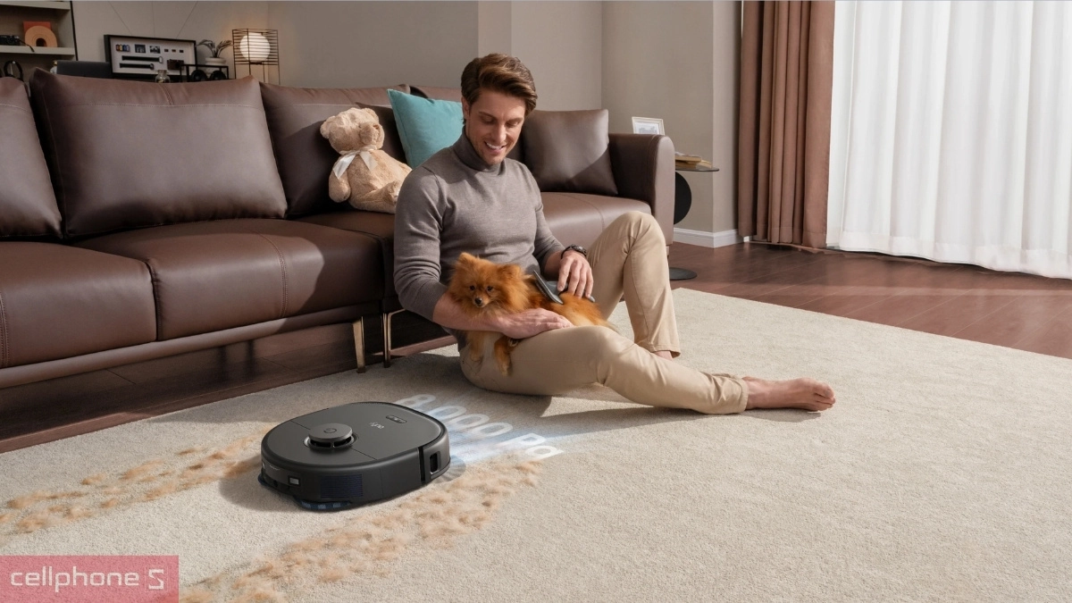 Lực hút mạnh mẽ, tính năng lau dọn hiện đại của robot hút bụi Eufy X10 Pro Omni