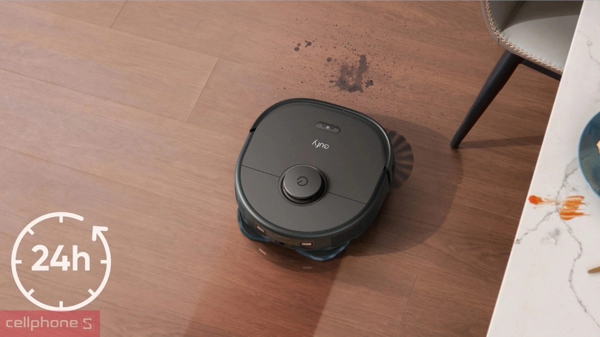 Khả năng tránh vật cản thông minh của robot hút bụi Eufy X10 Pro Omni