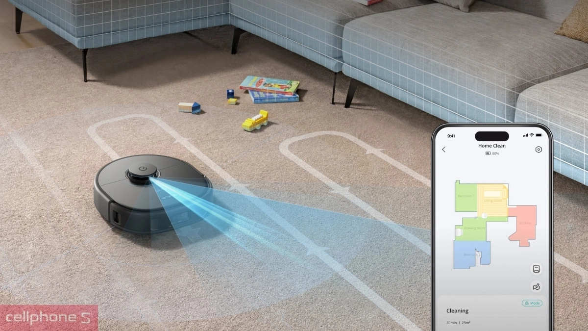 Hướng dẫn sử dụng robot hút bụi Eufy X10 Pro Omni chi tiết 