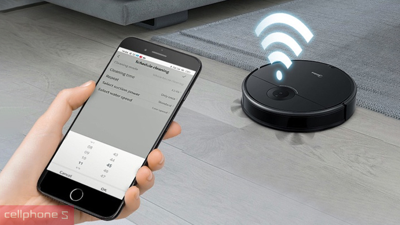 Hướng dẫn sử dụng robot hút bụi Midea I5C