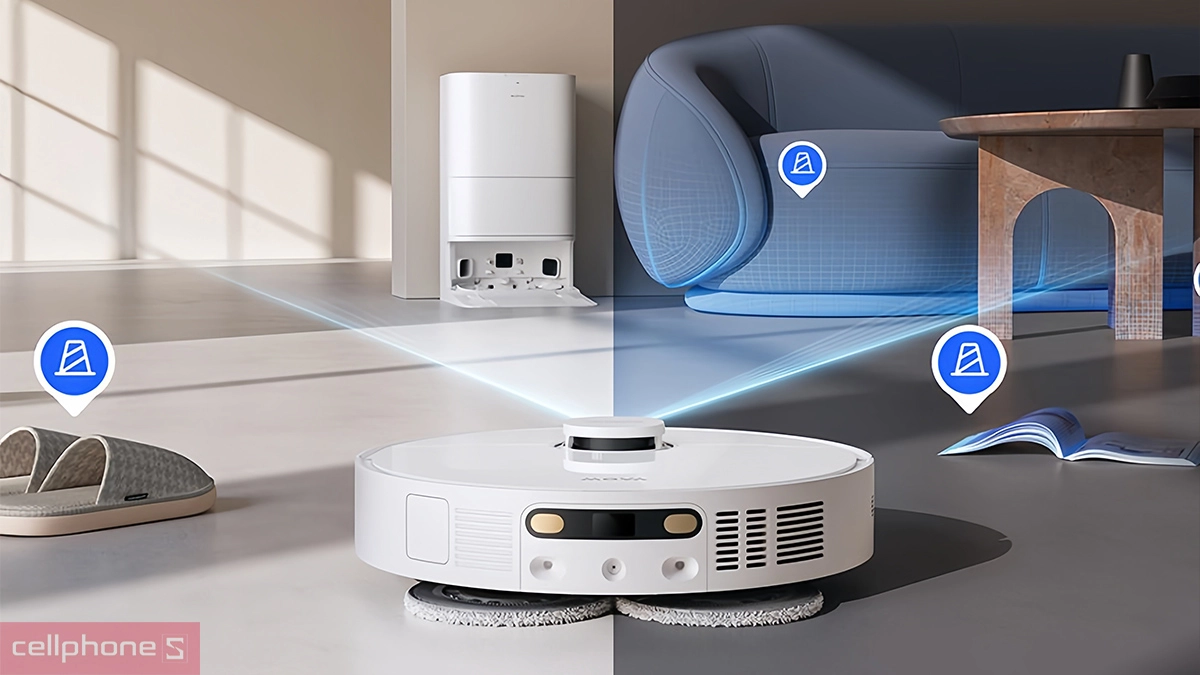 Công nghệ robot hút bụi Mova