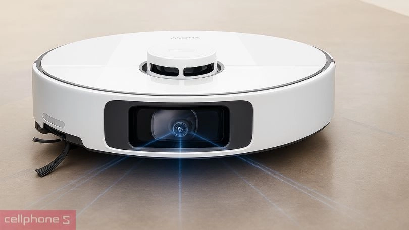 Khả năng lập bản đồ, hộp chứa nước, bụi của robot hút bụi Mova P50 Ultra