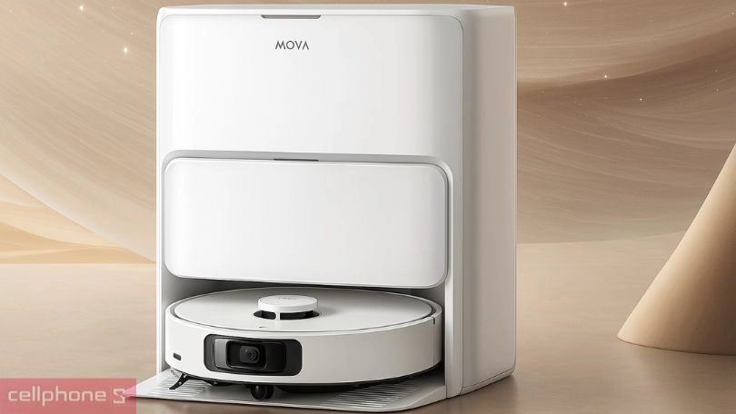 Pin và thời lượng sử dụng của robot hút bụi Mova P50 Ultra