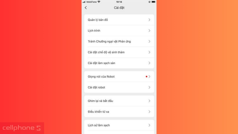 Hướng dẫn cài đặt các chức năng của robot Roborock Q Revo 5AE