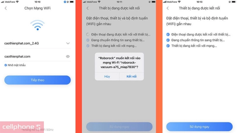 Hướng dẫn sử dụng robot hút bụi Roborock Q Revo 5AE chi tiết 