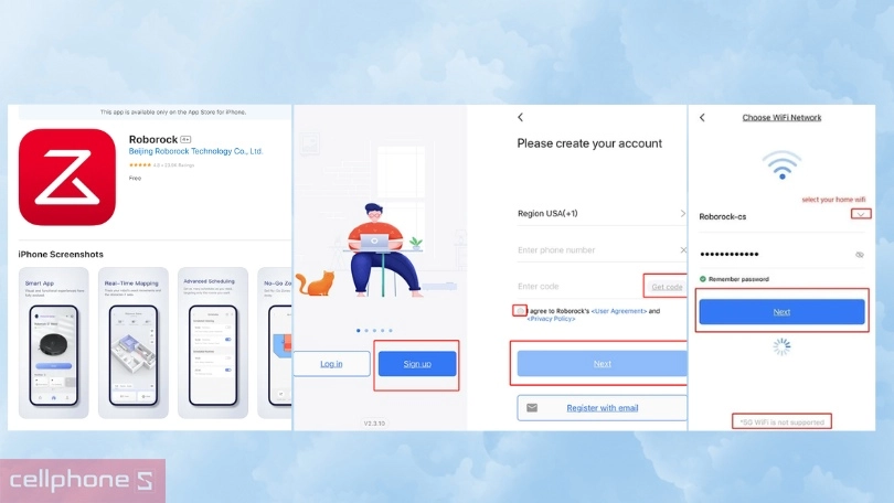 Hướng dẫn sử dụng ứng dụng Roborock