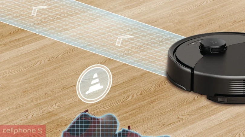 Công nghệ tránh vật cản trên robot hút bụi lau nhà Roborock Q10 VF