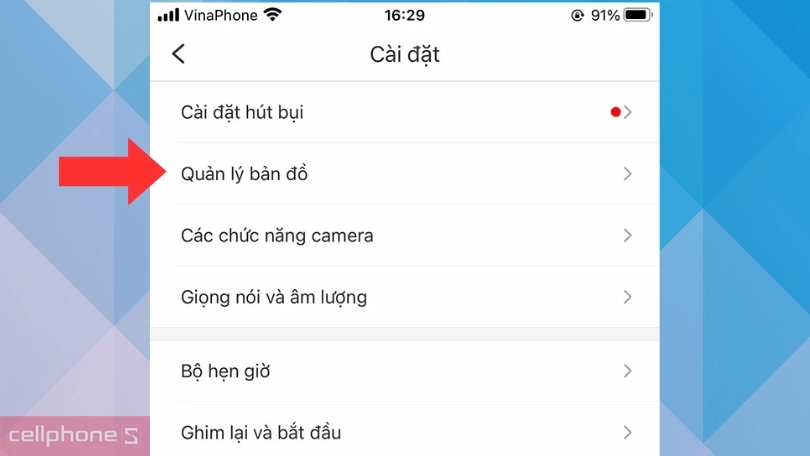 Hướng dẫn sử dụng robot hút bụi Roborock Q Revo