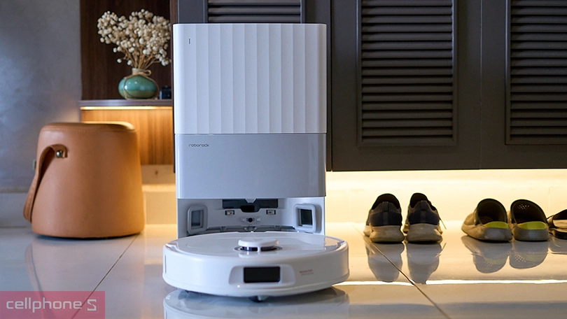 Robot hút bụi Roborock Q Revo 5AE - Lực hút 12000Pa mạnh mẽ, chống rối hiệu quả