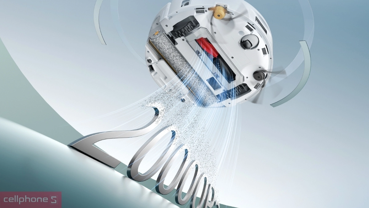 Robot hút bụi Roborock Q Revo Curv 2 Flow - Lực hút mạnh, nhiều công nghệ tiên tiến