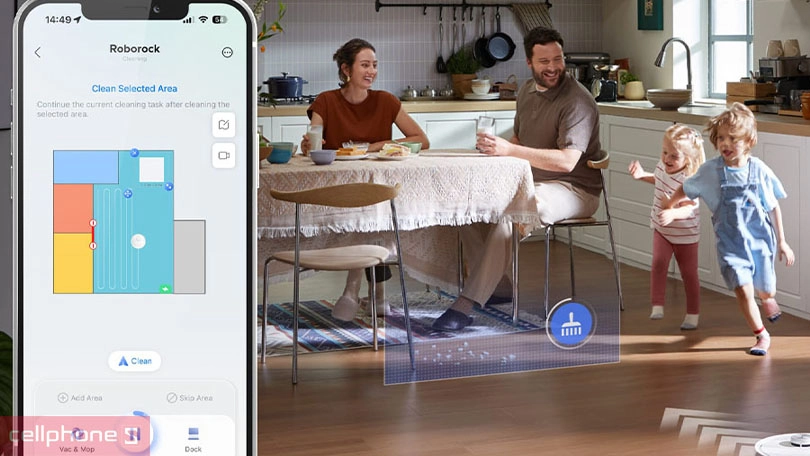 Cách sử dụng robot hút bụi Roborock Q Revo Master đúng cách