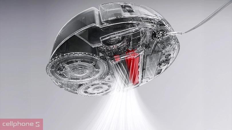 Robot hút bụi Roborock Q Revo Slim 11000 Pa mạnh mẽ, chổi dọn dẹp kép tối ưu