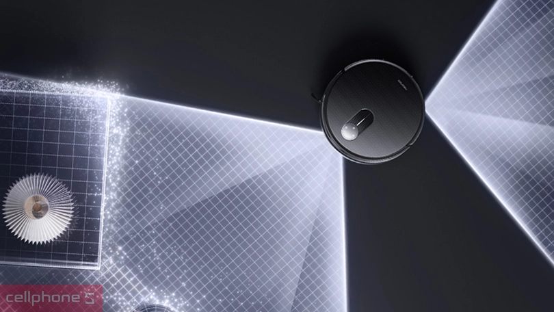 Robot hút bụi Roborock Q Revo Slim 11000 Pa mạnh mẽ, chổi dọn dẹp kép tối ưu