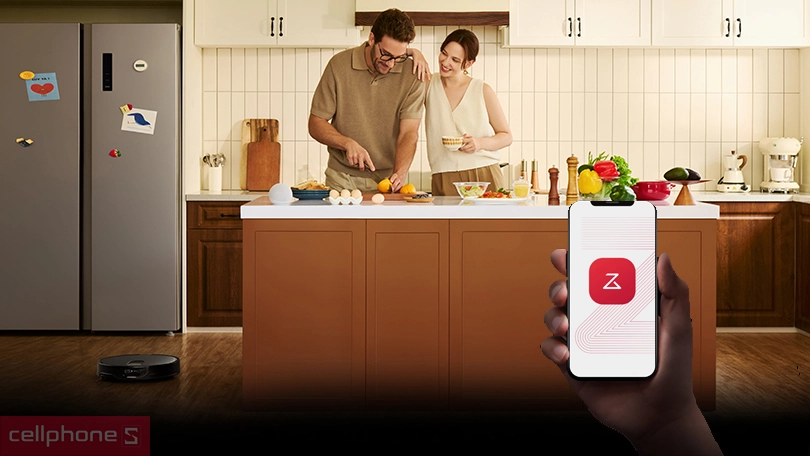 Robot hút bụi Roborock Q Revo Slim 11000 Pa mạnh mẽ, chổi dọn dẹp kép tối ưu