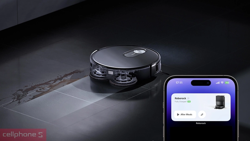 Hướng dẫn thao tác kết nối robot hút bụi Roborock Q Revo Slim chi tiết