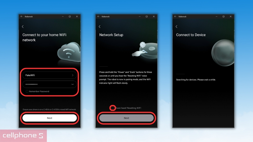 Hướng dẫn kết nối Robot hút bụi Roborock Q10 PF Plus với ứng dụng