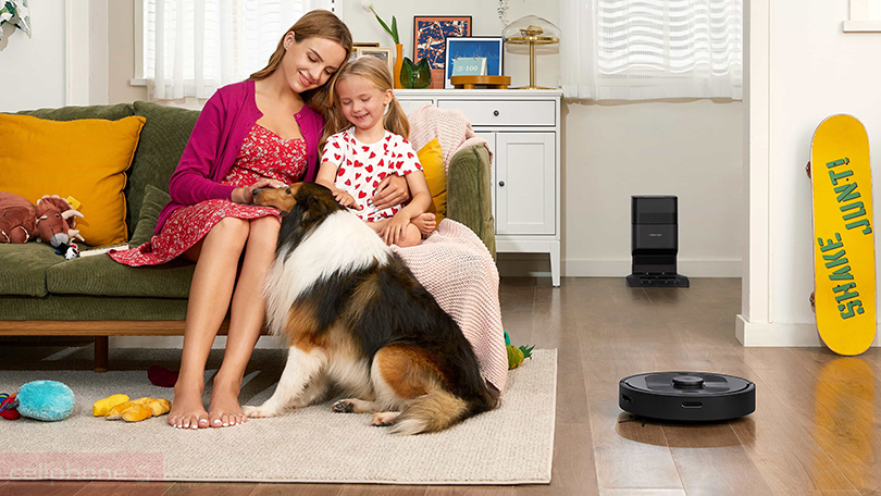 Thiết kế robot hút bụi lau nhà Roborock Q5 Pro Plus